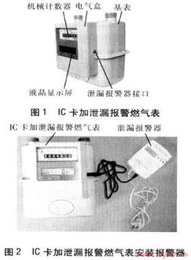 IC卡加泄漏報警燃氣表技術(shù)分析